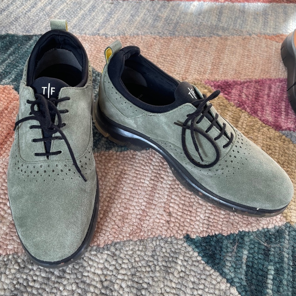 Tefors Flex 2.0 Sneaker Shoes Olive and Black
